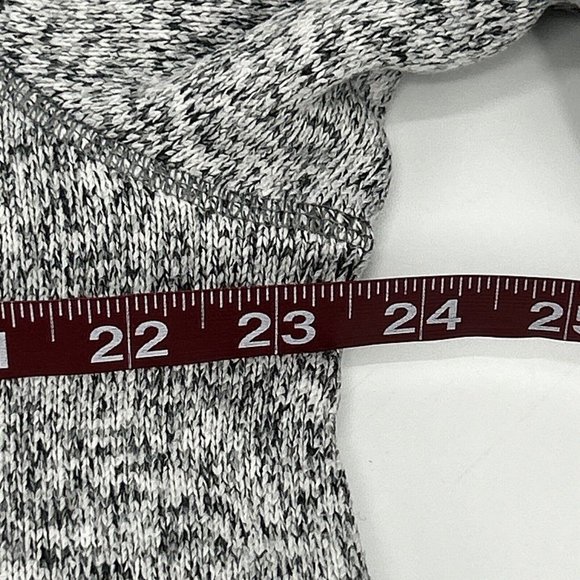 Eddie Bauer‎ Sweater Men's L Heather Pirate Black 1/4 Zip Pullover Fleece Pocket - Picture 11 of 11